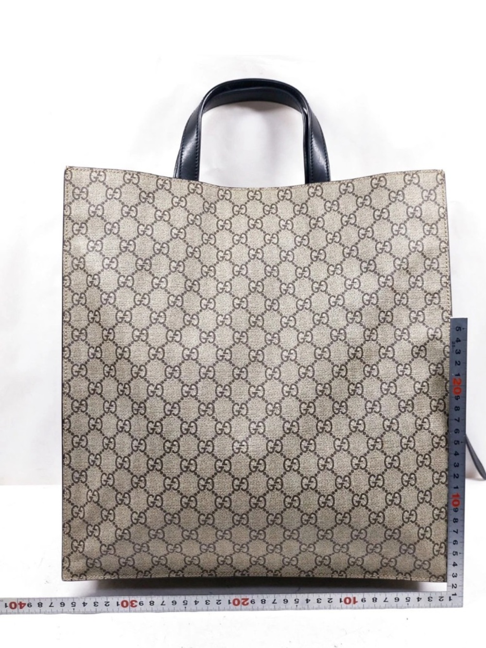 Gucci Lion GG Monogram Supreme Too Handle Tote Shoulder Bag - Picture 2 of 7